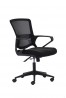 511005 - Peach PO200 Mid-Back Revolving Chair, black