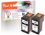 313034 - Peach Twin Pack Ink Cartridges black, compatible with HP No. 339*2, C9504E