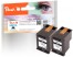 318805 - Peach Twin Pack Print-head black, compatible with HP No. 901XL BK*2, CC654AE*2