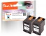 318812 - Peach Twin Pack Print-head black, compatible with HP No. 901 BK*2, CC653AE*2