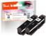 320158 - Peach Twin Pack Ink Cartridge black, compatible with Epson No. 24 bk*2, C13T24214010*2