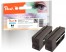 321239 - Peach Twin Pack Ink Cartridge black compatible with HP No. 953XL bk*2, L0S70AE*2