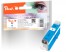 310537 - Peach Ink Cartridge cyan, compatible with Canon BCI-3eC, 4480A002