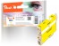 311622 - Peach Ink Cartridge yellow, high-capacity, compatible with Epson T0444Y, C13T04444010
