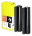 312859 - 2 Peach Thermal Transfer Rolls, compatible with Brother PC-202RF