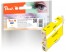 314753 - Peach Ink Cartridge yellow, compatible with Epson T0614Y, C13T06144010