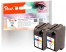 318769 - Peach Doppelpack Tintenpatronen color kompatibel zu Kodak, HP No. 23*2, C1823D