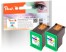318797 - Peach Doppelpack Druckköpfe color kompatibel zu HP No. 343*2, CB332EE*2