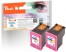 318802 - Peach Twin Pack Print Heads colour, compatible HP No. 300XL c*2, D8J44AE