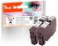 318811 - Peach Doppelpack Tintenpatronen schwarz kompatibel zu Epson T1281 bk*2, C13T12814011
