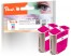 318838 - Peach Twin Pack Ink Cartridge magenta, compatible with HP No. 82XL m*2, C4912A*2