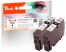318856 - Peach Doppelpack Tintenpatronen schwarz kompatibel zu Epson T1291 bk*2, C13T12914011