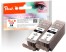 318857 - Peach Twin Pack Ink Cartridge black, compatible with Canon PGI-520PGBK*2, 2932B012, 2932B009
