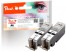 319165 - Peach Twin Pack Ink Cartridge black compatible with Canon PGI-550XLPGBK*2, 6431B001
