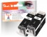 319174 - Peach Doppelpack Tintenpatronen schwarz kompatibel zu Canon PGI-5BK*2, 0628B001, 0628B029