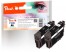 319194 - Peach Doppelpack Tintenpatronen schwarz kompatibel zu Epson No. 16XL bk*2, C13T16314010