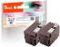 319236 - Peach Doppelpack Tintenpatronen schwarz kompatibel zu Epson T2791*2, No. 27XXL bk*2, C13T27914010*2
