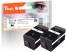 319487 - Peach Doppelpack Tintenpatrone schwarz HC kompatibel zu HP No. 934XL bk*2, C2P23A*2