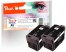 319811 - Peach Doppelpack Tintenpatronen schwarz kompatibel zu Epson T2791*2, No. 27XXL bk*2, C13T27914010*2