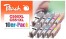 319979 - Peach Pack of 10 Ink Cartridges, XL-Yield, compatible with Canon PGI-550XL, CLI-551XL
