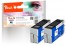 320434 - Peach Twin Pack Ink Cartridge black, compatible with Epson T3591, No. 35XL bk*2, C13T35914010*2