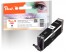 320442 - Peach Tintenpatrone foto schwarz kompatibel zu Canon CLI-581BK, 2106C001
