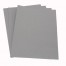 709032 - Peach Cover Sheets Leather Grain, 270 gsm,  A4, grey, 100 sheets